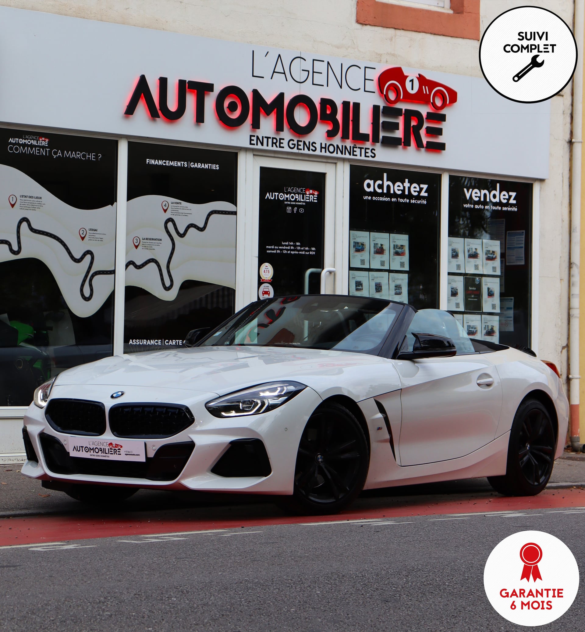 BMW Z4 Roadster 20i 197 M Sport Steptronic8 (Suivi BMW)